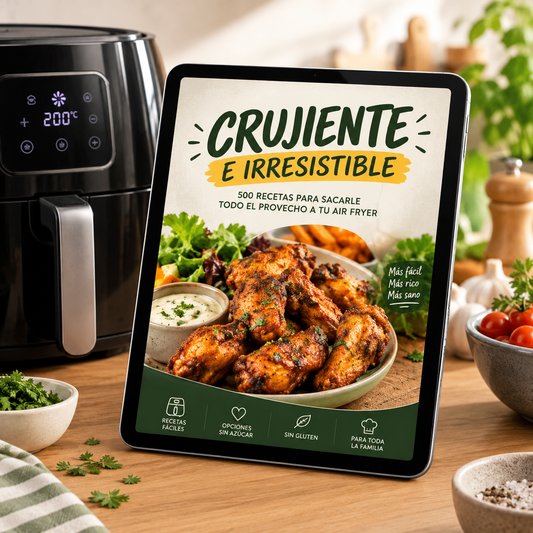 PLACER CRUJIENTE™ - TUS ANTOJOS FAVORITOS EN AIR FRYER